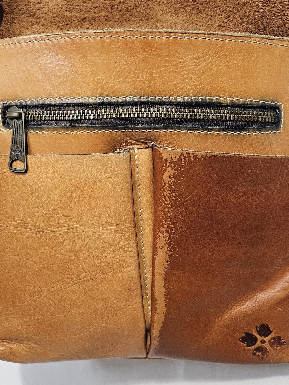 Patricia Nash Granada Crossbody Tooled Italian Leather Bag Purse Vintage Inspire - Picture 8 of 16